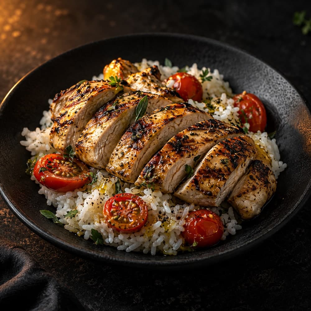 Herb chicken & rice