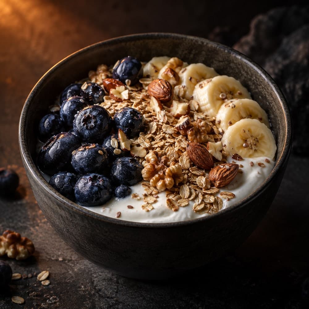 Greek yogurt power bowl